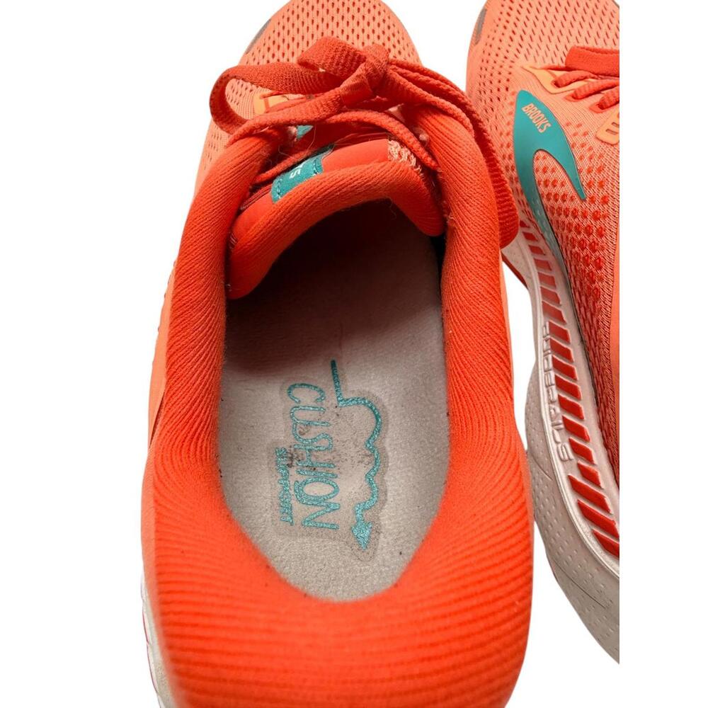 BROOKS Adrenaline GTS 22 Women's Trainers Running Shoes Orange Size 9 - Picture 6 of 15